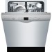 Bosch SHEM3AY55N 100 Series Front Control Tall Tub Dishwasher in Anti-Fingerprint Stainless Steel with Hybrid Stainless Steel Tub, 50dBA