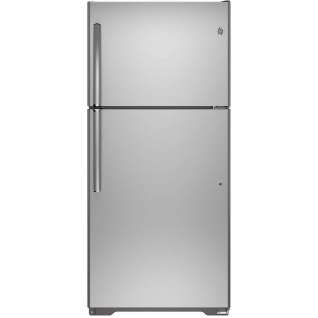 GE GIE18ISHSS 18.2 cu. ft. Top Freezer Refrigerator in Stainless Steel, ENERGY STAR