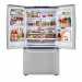 LG LFCC22426S 23 cu. ft. Counter Depth 3-Door French Door Refrigerator in Stainless Steel