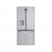 LG LFDS22520S 21.8 cu. ft. 30 Inch French Door Refrigerator with External Water Dispenser, Smart Cooling®, SpillProtector™ Shelves, SmartDiagnosis™, Door Alarm, Child Lock, Linear Compressor, ADA Compliant, ENERGY STAR® and 21.8 cu. ft. Capacity