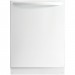 Frigidaire FGID2466QW Gallery Top Control Built-In Dishwasher with OrbitClean Spray Arm in White, ENERGY STAR, 52 dBA