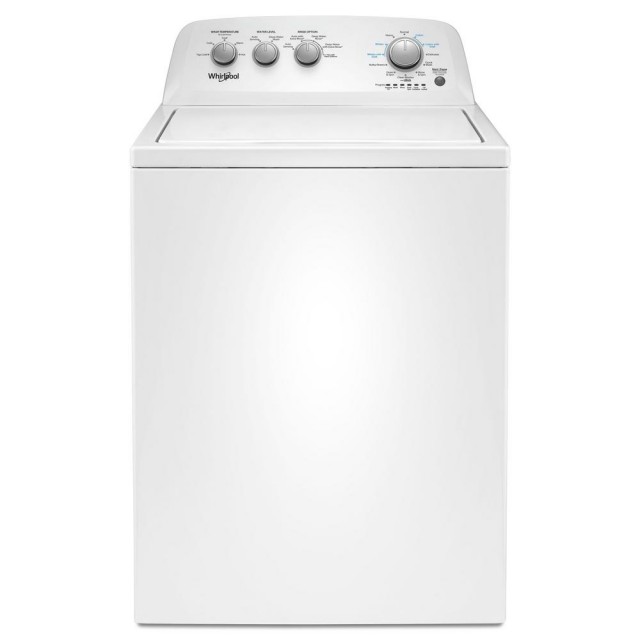 Whirlpool WTW4850HW 3.9 cu. ft. High-Efficiency White Top Load Washing Machine with Soaking Cycles