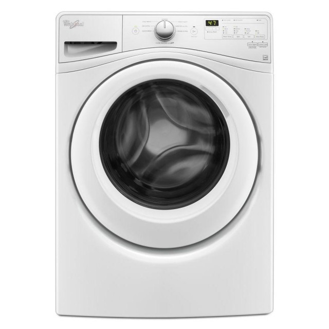 Whirlpool WFW75HEFW 4.5 cu. ft. Front Load Washer with Adapative Wash Technology in White