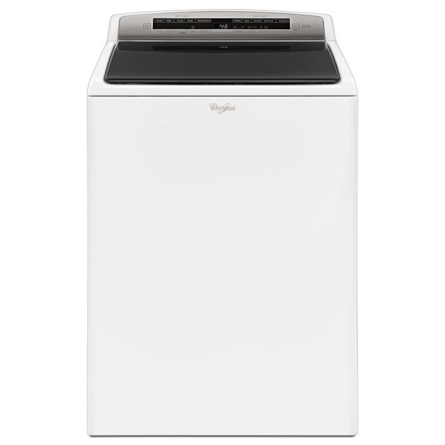 Whirlpool WTW7500GW 4.8 cu. ft. HE Top Load Washer with Built-In Water Faucet in White