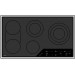 Wolf CE365TS 36 in. Electric Smoothtop Style Cooktop with 5 Elements, Hot Surface Indicator, Sabbath Mode, Star K Certified in Black