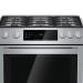 Bosch HGI8054UC 800 Series 30 in. 4.8 cu. ft. Slide-In Gas Range with Self-Cleaning Convection Oven in Stainless Steel