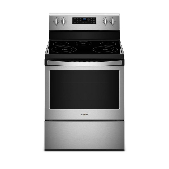 Whirlpool WFE525S0HS 5.3 cu. ft. Electric Range with Self-Cleaning Oven in Stainless Steel