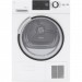 GE GFT14ESSLWW 4.0 cu. ft. High Efficiency Electric Dryer with Ventless Condenser in White