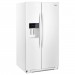 Whirlpool WRS588FIHW 28 cu. ft. Side by Side Refrigerator in White