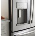 GE PFE28KSKSS Profile 36 Inch Freestanding French Door Refrigerator with 27.77 cu. ft. Total Capacity, 5 Glass Shelves, 9.17 cu. ft. Freezer Capacity in Stainless Steel