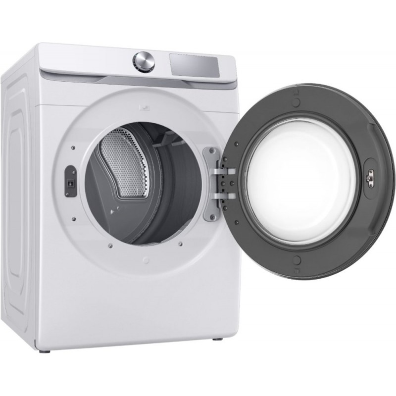 Samsung DVG45R6300W/A3 7.5 Cu. Ft. 12-Cycle Smart Wi-Fi Gas Dryer with ...