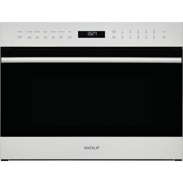 Wolf SPO24TESTH E Series 24 Inch 1.6 cu. ft. Total Capacity Electric Single Wall Speed Oven in Stainless Steel
