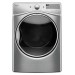 Whirlpool WGD92HEFU 27 Inch Gas Dryer with 7.4 cu. ft. Capacity, 10 Dry Cycles, 5 Temperature Settings, EcoBoost, Timed Dry, Delicate Cycle in Diamond Steel
