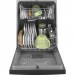 GE GDF510PGMBB 24 Inch Full Console Built-In Dishwasher with 14 Place Setting Capacity, 4 Wash Cycles