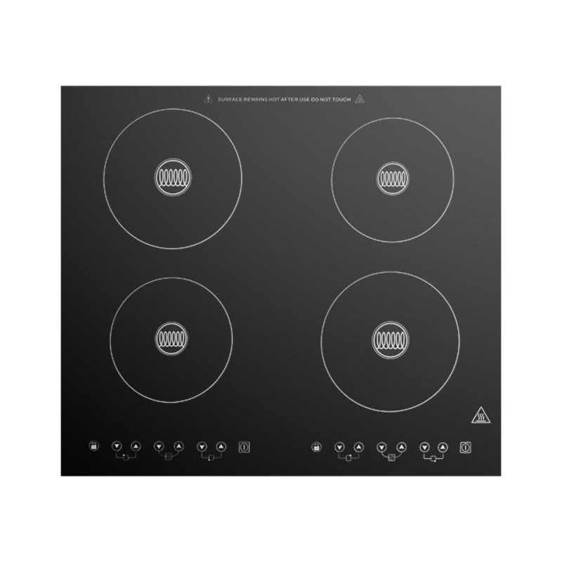 Summit Sinc424220 24 Inch Induction Cooktop With 4 Cooking Zones