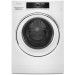 Whirlpool WFW5090JW 24 Inch Compact Front Load Washer and WHD5090GW True Ventless Heat Pump 4.3-cu ft Stackable Ventless Electric Dryer in White