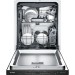 Bosch SHP865WF6N 500 Series 44-Decibel Top Control 24-in Built-In Dishwasher (Black) ENERGY STAR