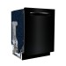 Bosch SHP865WF6N 500 Series 44-Decibel Top Control 24-in Built-In Dishwasher (Black) ENERGY STAR