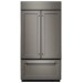 KitchenAid KBFN402EPA 42 Inch 24.2 cu. ft. French Door Refrigerator with 4 Cantilever Glass Shelves in Panel Ready