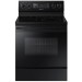 Samsung NE59M4320SB 30 Inch Freestanding Electric Range with 5 Elements in Black Stainless Steel