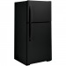 GE GTS22KGNRBB 21.9 cu. ft. Top Freezer Refrigerator in Black