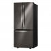 LG LFCS22520D 30 in. W 21.8 cu. ft. French Door Refrigerator in Black Stainless Steel