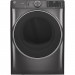 GE GFD55GSPNDG 7.8 cu. ft. Smart 120-Volt Diamond Gray Stackable Gas Vented Dryer with Sanitize Cycle, ENERGY STAR