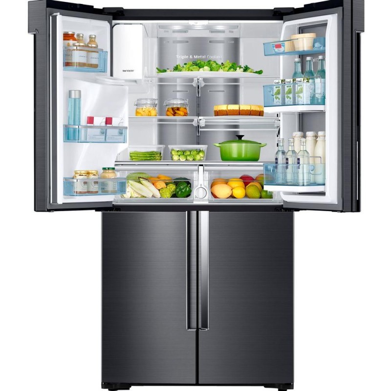Samsung RF28K9380SG 4-Door Flex Food Showcase Refrigerator review: High-end  looks and powerful performance from this four-door fridge - CNET