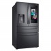 Samsung RF28R7551SG 27.7 cu. ft. Family Hub 4-Door French Door Smart Refrigerator in Fingerprint Resistant Black Stainless Steel
