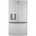 GE GYE22GYNFS 22.1 cu. ft. French Door Refrigerator in Fingerprint Resistant Stainless Steel, Counter Depth and ENERGY STAR