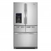 Whirlpool WRV986FDEM 25.8 cu. ft. Double Drawer French Door Refrigerator in Monochromatic Stainless Steel