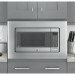GE JX9152SJSS Microwave Optional 27 in. Built-In Trim Kit in Stainless Steel