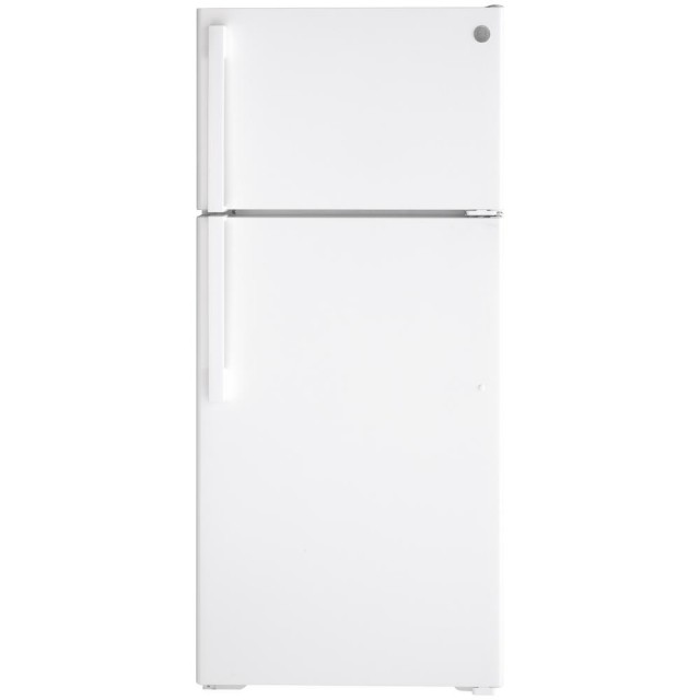 GE GTS17DTNRWW 16.6 cu. ft. Top Freezer Refrigerator in White