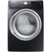 Samsung DVE45N5300V 27 Inch Electric Dryer with  7.5 cu. ft. Capacity in Black Stainless Steel