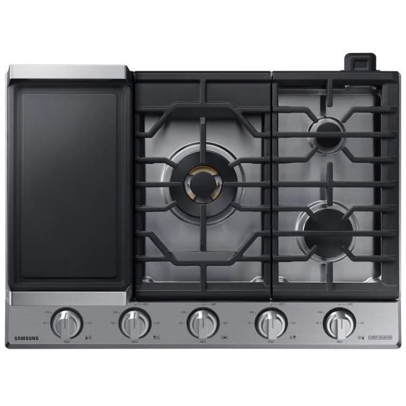 Samsung NA30N9755TS Chef Collection 30 Inch Smart Gas Cooktop with WiFi
