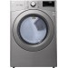 LG DLE3460V 7.4 Cu. Ft. 10-Cycle Electric Dryer with Sensor Dry in Graphite Steel