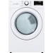LG DLE3460W Smart Wi-Fi Enabled 7.4-cu ft Stackable Electric Dryer (White) ENERGY STAR