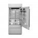 KitchenAid KBBR306ESS 36", 20.9 cu. ft. Built-In Bottom Freezer Refrigerator in Stainless Steel, Platinum Interior