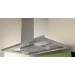Zephyr ZMDE42AS Europa Modena Series 42 Inch Wide Island-Mount Chimney Range Hood with 715 CFM Internal Blower, DCBL Suppression System, 6 Speed Levels, LED Lighting and LCD Controls: in Stainless Steel