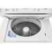 Frigidaire FLCG7522AW 27 Inch Gas Laundry Center with 3.9 cu. ft. Washer Capacity, 10 Wash Cycles, 5.6 cu. ft. Dryer Capacity, 10 Dry Cycles, MaxFill options, Child Lock, in White