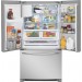 Frigidaire FGHB2868TF Gallery Series 36 Inch French Door Refrigerator with 26.8 Cu. Ft. Capacity, Store-More™ Flip-Up Shelves, Cool-Zone™, in Stainless Steel