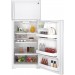 GE GIE18GTHWW 28 Inch Top-Freezer Refrigerator with 17.5 cu. ft. Capacity, Snack Drawer, Spillproof Freezer Floor, Ice Maker, in White