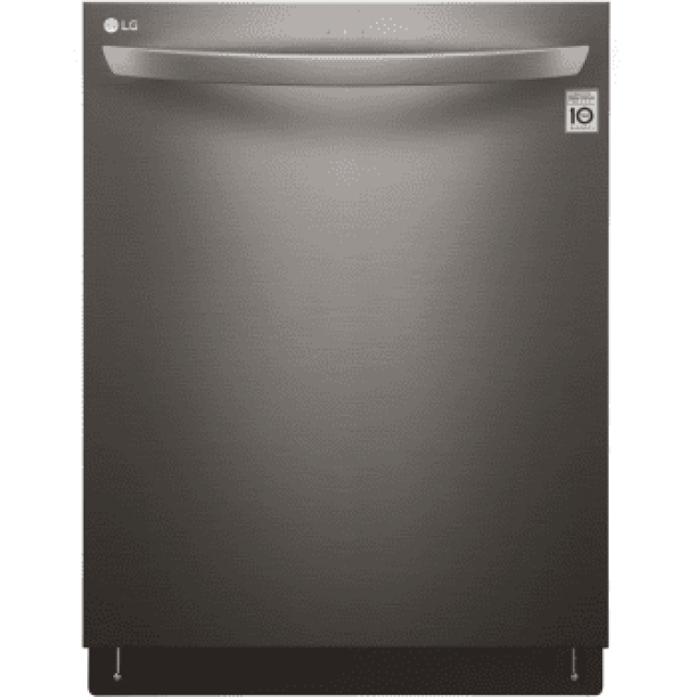 LG LDT5665BD 24 Inch Fully Integrated QuadWash Dishwasher, NeveRust™ Stainless Steel Tub, 46 dBA in Black Stainless Steel