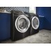 Samsung WF45N5300AV 4.5 cu. ft. High Efficiency Front Load Washer and DVE45N5300V 27 Inch Electric Dryer with  7.5 cu. ft. Capacity in Black Stainless Steel