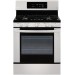 LG LRG3060ST 30 Inch Smart Freestanding All Gas Range with Natural Gas, 5 Sealed Burners, Wi-Fi Enabled, 5.4 cu. ft. Total Oven Capacity in Stainless Steel
