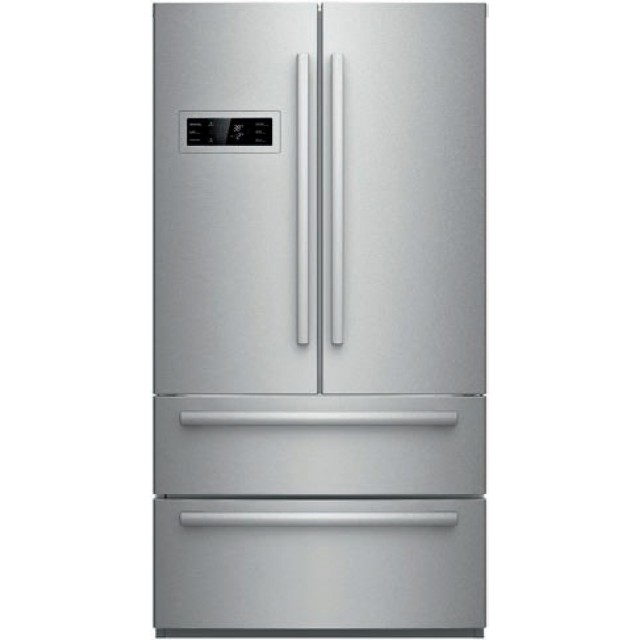 Bosch B21CL80SNS 800 Series 20.7 Cu. Ft. 4-Door French Door Counter-Depth Refrigerator - Stainless steel