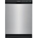 Frigidaire FFCD2413US 24 in. Built-In Front Control Tall Tub Dishwasher in Stainless Steel, 60 dBA