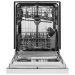 Maytag MDB4949SHZ 24 Inch Full Console Dishwasher, Stainless Steel Tub, Tiered Upper Rack, 50 dBA, in Stainless Steel