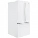 GE GWE19JGLWW 18.6 cu. ft. French Door Refrigerator in White, Counter Depth
