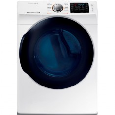 Samsung DV45K6200GW 7.5 cu. ft. Gas Dryer with Steam in White, ENERGY STAR